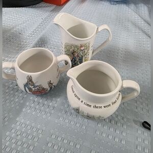 Lot of 3  Pieces  Wedgwood Peter Rabbit